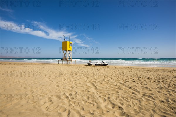Beach Playa de Sotavento in Costa Calma