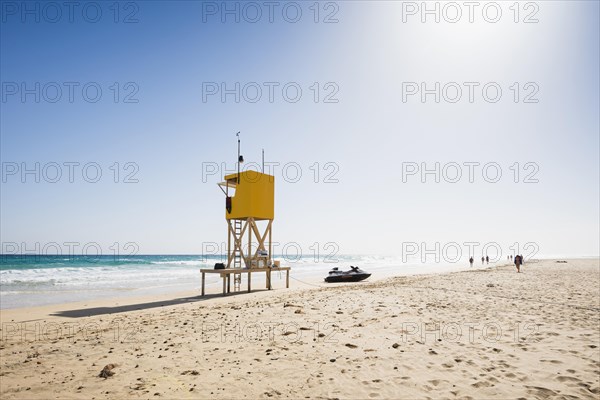 Beach Playa de Sotavento in Costa Calma