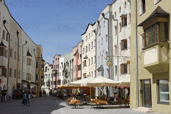 Pedestrian area in the historic centre