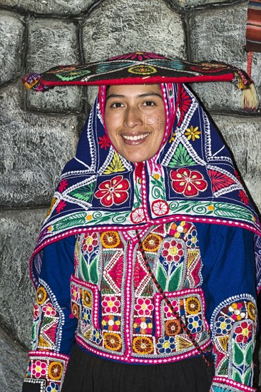 Woman in traditional dress