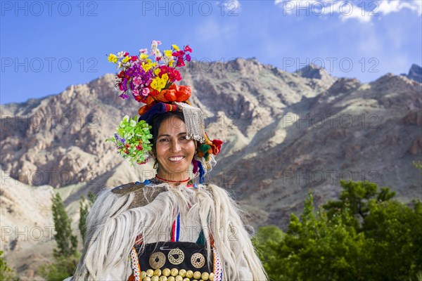 A woman of the Brokpa tribe
