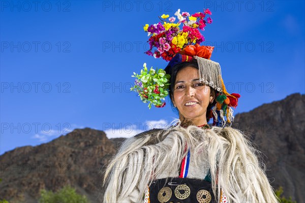 A woman of the Brokpa tribe