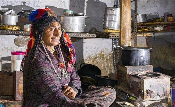 A woman of the Brokpa tribe