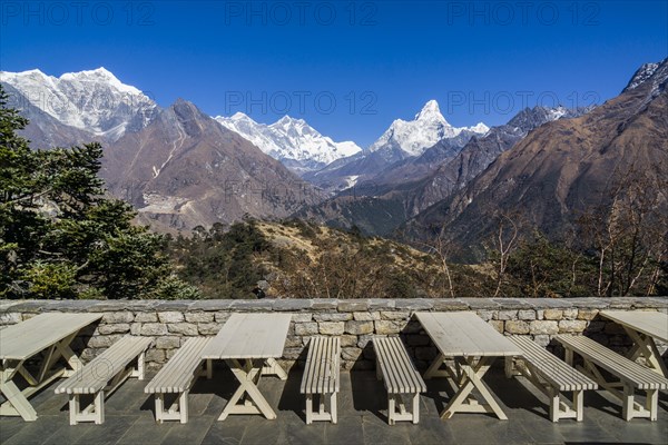View of Mt. Everest from the Everest View Hotel