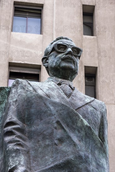Salvador Allende Gossens statue