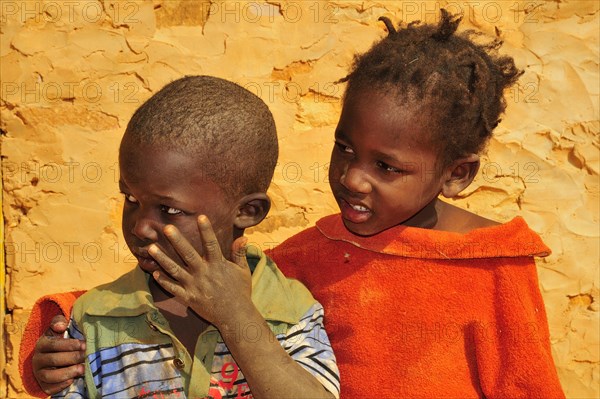 Two children