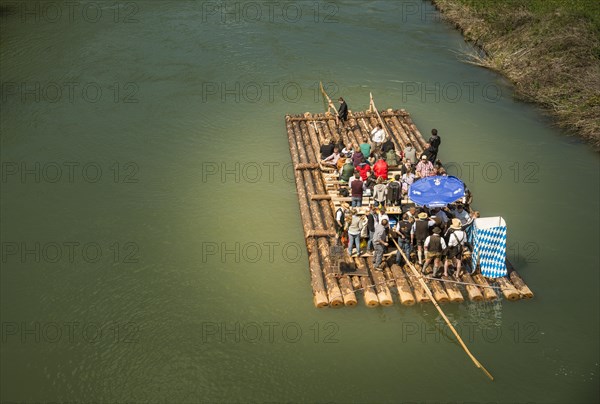 Isar raft on the Isar canal