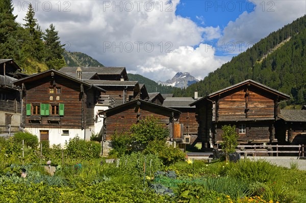 Chalets in Valais