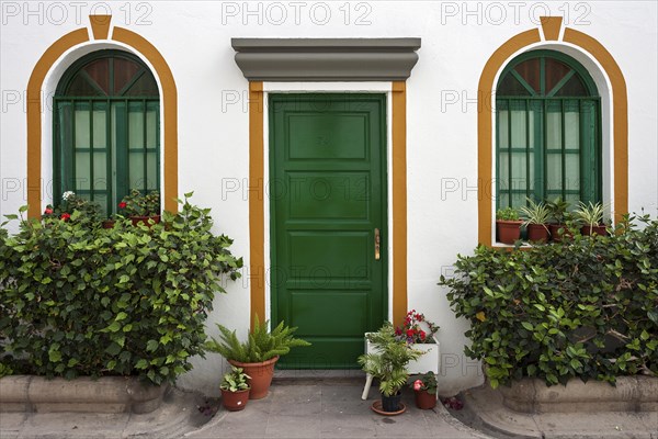 Typical home entrance