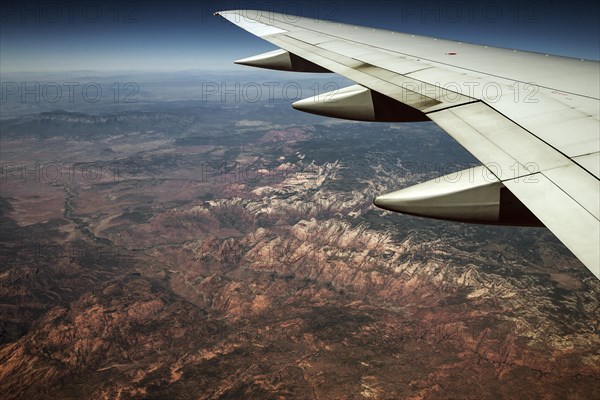 View from plane