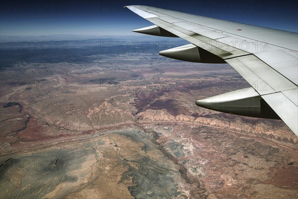 View from plane