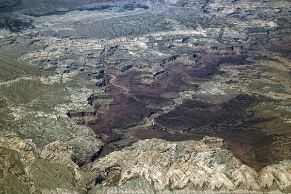 View from plane