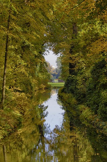 Park with temple of Venus