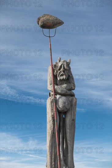 Wooden sculpture
