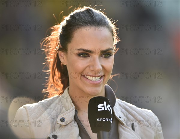 Sports presenter Esther Sedlaczek