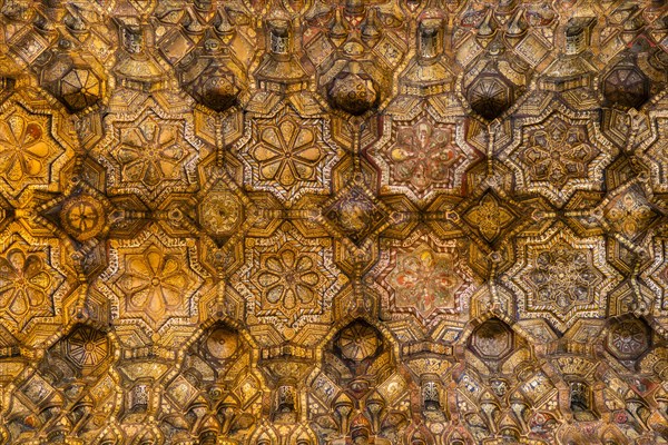 Fatimid wood ceiling