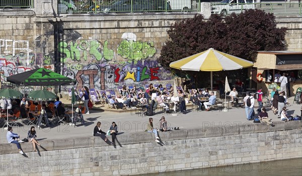 Promenade on the Danube Canal