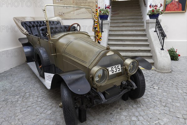 Old automobile built by Graf & Stift