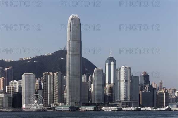 Skyline Hongkong Island