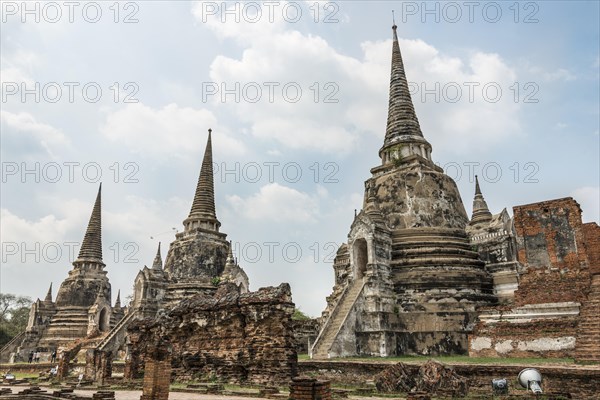 Pagodas of Wat Phra Si Sanphet