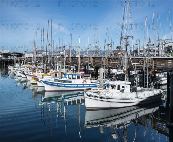 Trawler in the harbor