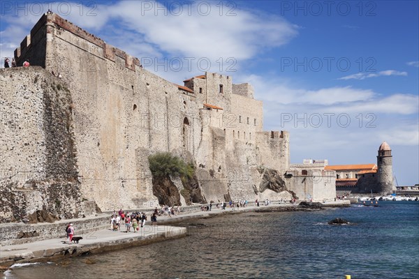 Chateau Royal and Notre-Dame-des-Anges fortified church