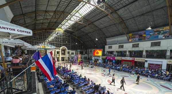 Train station interior