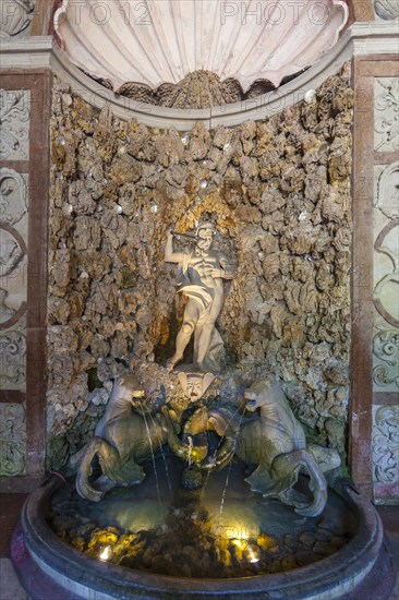 Grotto in Hellbrunn Palace