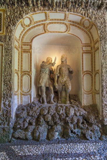 Grotto in Hellbrunn Palace