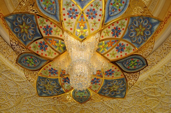 Decorated ceiling