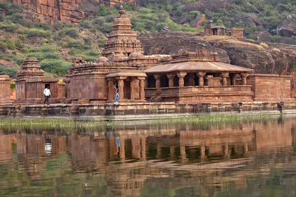 Bhuthanatha temple on lake Agastya