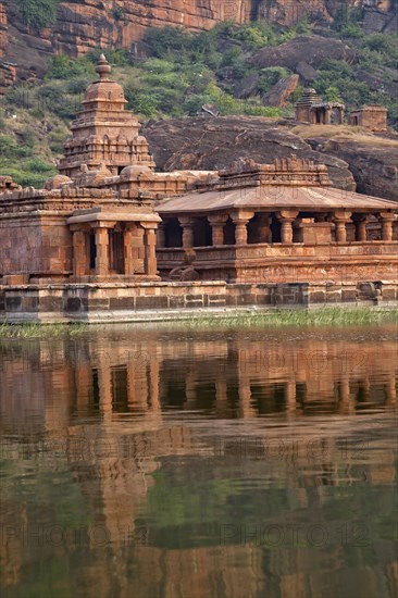 Bhuthanatha temple on lake Agastya