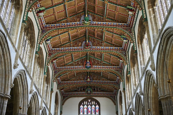 15th century Gothic wooden roof