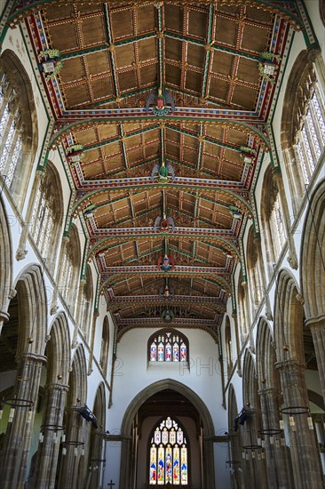 15th century Gothic wooden roof