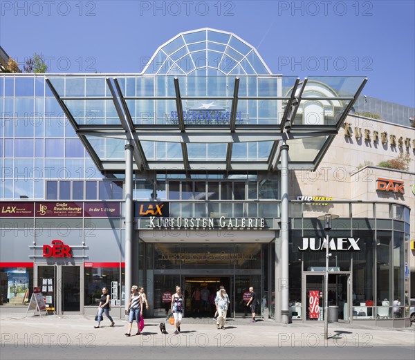 Kurfursten-Galerie shopping mall with casino
