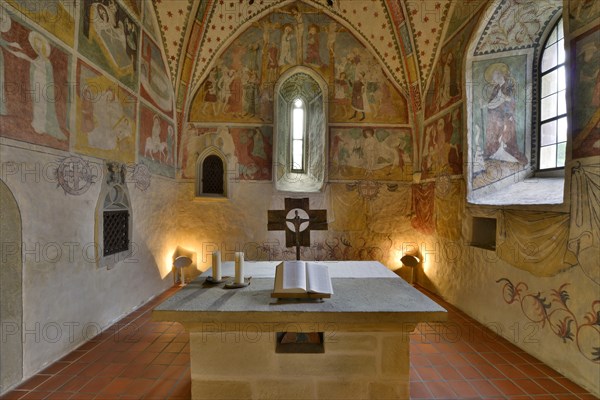 Frescoes in the Church of Mistlau