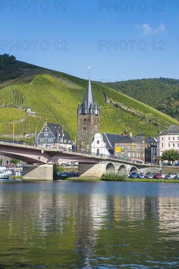 Townscape with the Moselle river