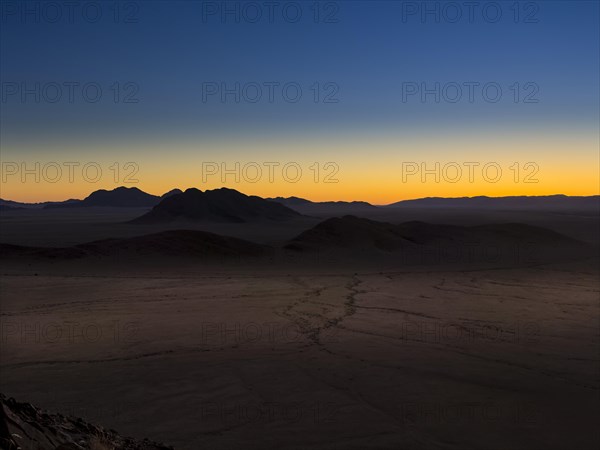 Sunset over the Tsaris Mountains