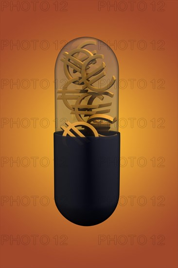Euro in capsule