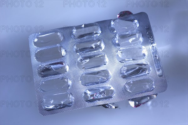 Empty blister pack