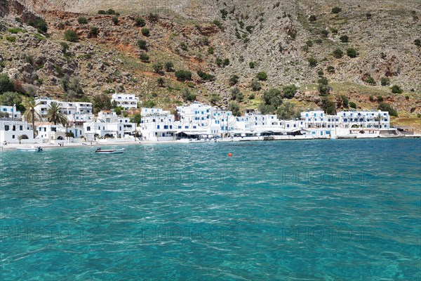 Village on the coast