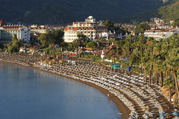 Beach of Icmeler near Marmaris