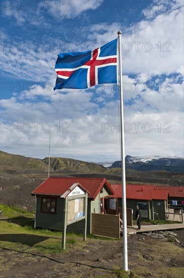 Icelandic National Flag