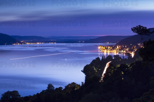 Lake Constance at the blue hour