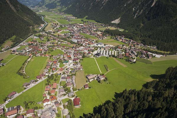 Townscape of Mayrhofen