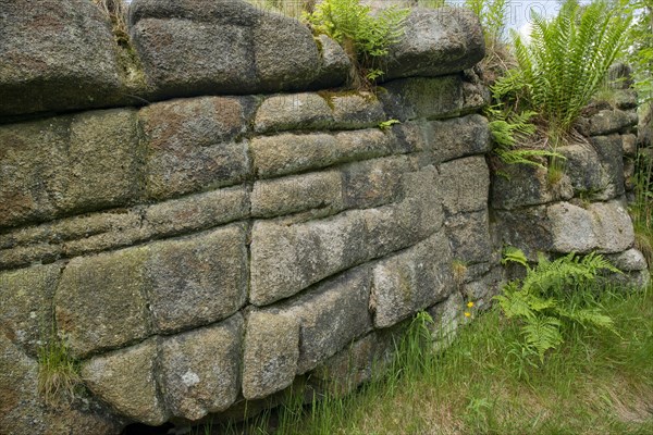Spheroidal weathering of granite