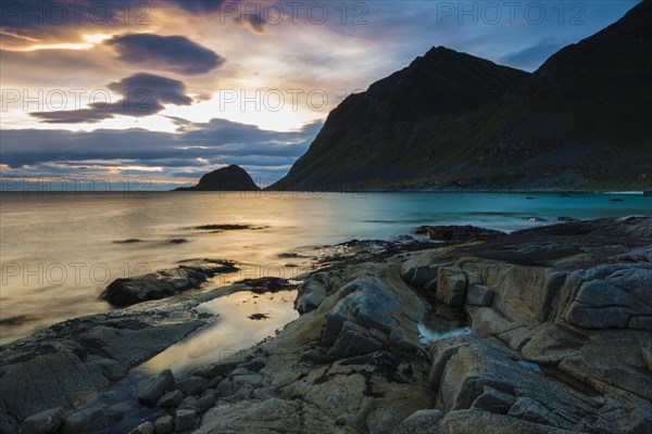 Haukland beach