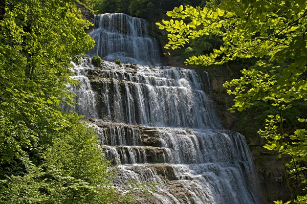 L'Eventail waterfall