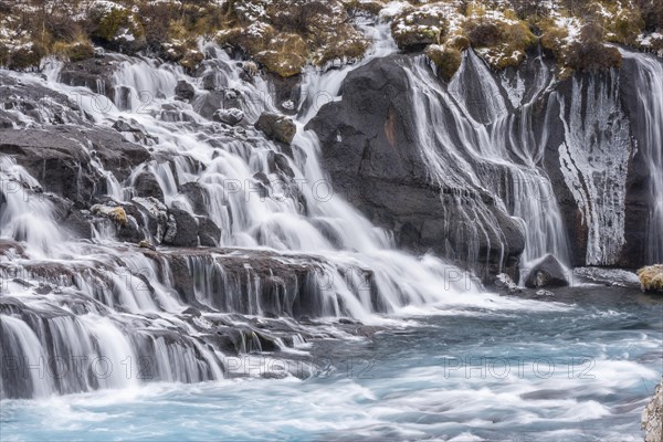 Hraunfossar waterfalls