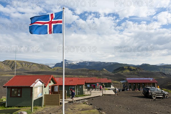 Icelandic National Flag